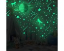 Glow in The Dark Stars Saturn Luminous Unicorns - Glowing Stars for Ceiling and Wall Decals